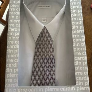 Men’s shirt and tie. New. Sz 17-17.5